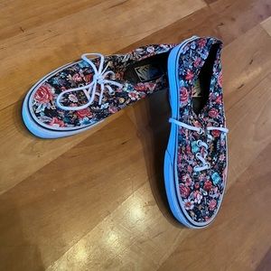 Floral vans